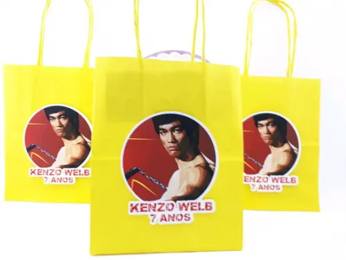Sacolinha Bruce Lee 16cm