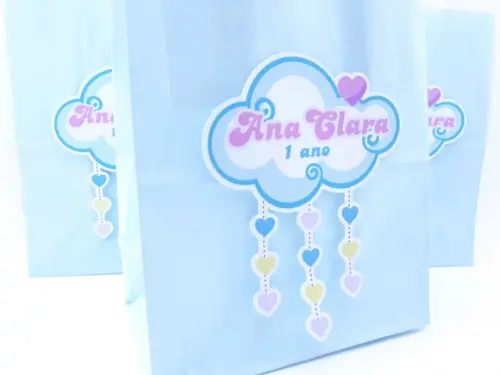 Sacolinha Chuva de Amor Benção 16cm