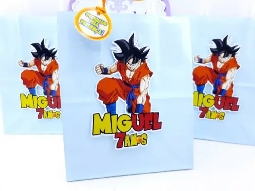 Sacolinha Dragon Ball 16cm