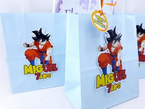 Sacolinha Dragon Ball 16cm