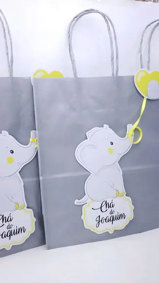 Sacolinha P Elefantinho 16cm