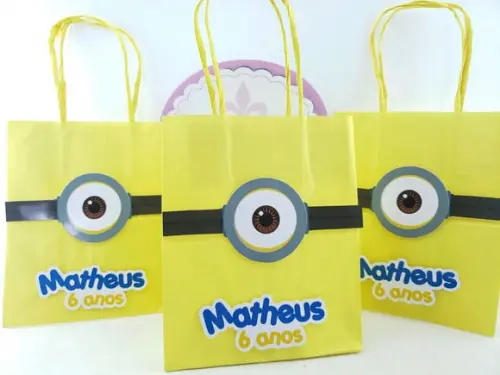 Sacolinha P Minions 16cm
