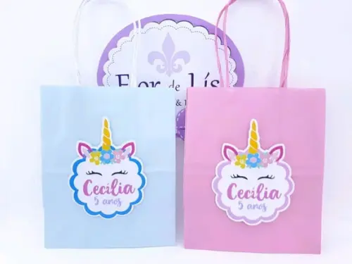 Sacolinha P Unicórnio 16cm