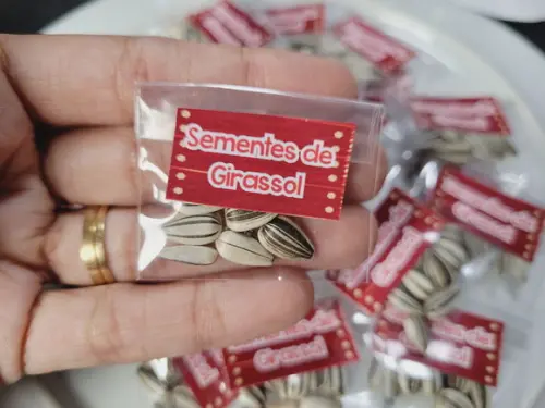 Sementes de Girassol para Kits Plantação Fazendinha