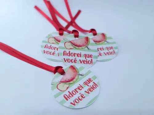 Tag para Pendurar Piquenique com Fita
