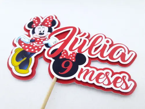 Topo Bolo Minnie