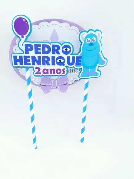 Topo Bolo Monstros Sa