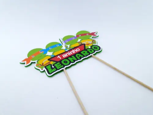 Topo Bolo Tartarugas Ninja
