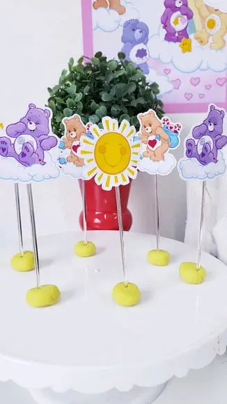 Toppers de Docinho Ursinhos Carinhosos