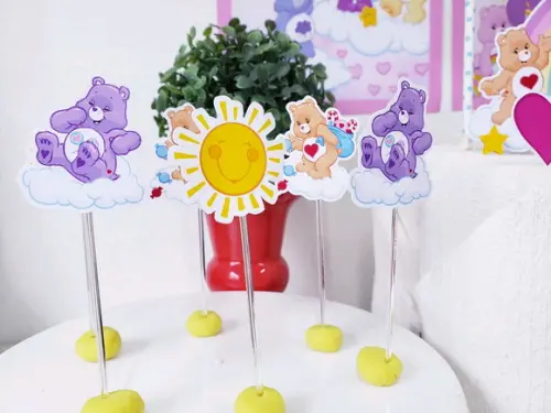 Toppers de Docinho Ursinhos Carinhosos