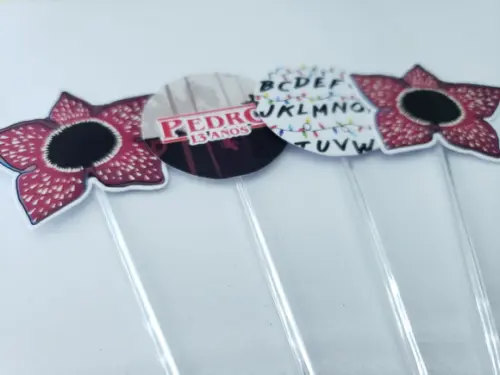 Toppers Docinho Stranger Things Personalizados