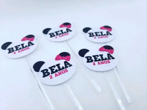 Toppers Docinhos Panda