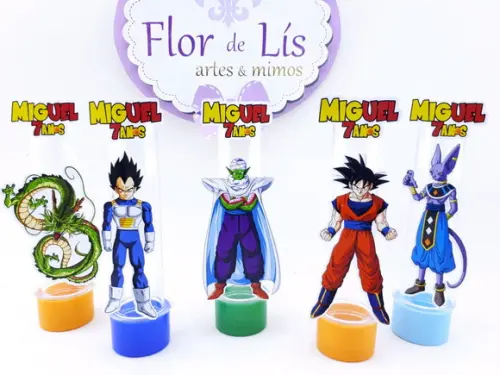 Tubete 3d Dragon Ball Z Super Gt