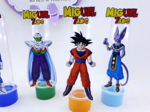 Tubete 3d Dragon Ball Z Super Gt