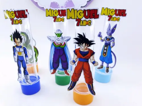 Tubete 3d Dragon Ball Z Super Gt