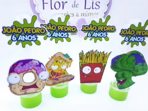 Tubete 3d Personagens Grossery Gang