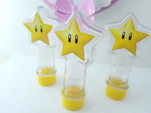 Tubete Estrela e Moeda Super Game