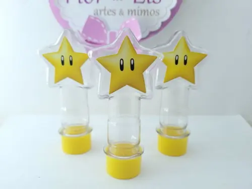 Tubete Estrela e Moeda Super Game