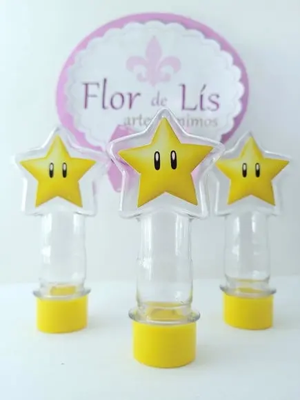 Tubete Estrela e Moeda Super Game