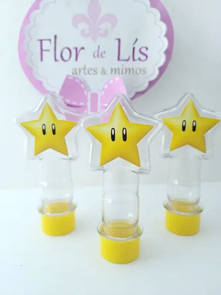 Tubete Estrela e Moeda Super Game
