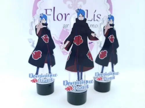 Tubete Konan Akatsuki 3d Personagens