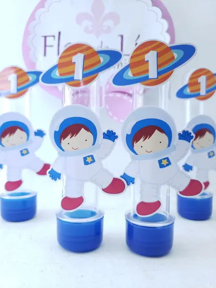 Tubete Personalizado Astronauta Universo