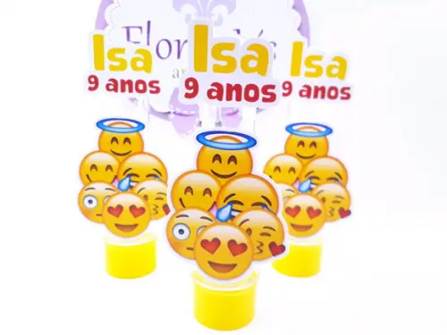 Tubete Personalizado Emoji