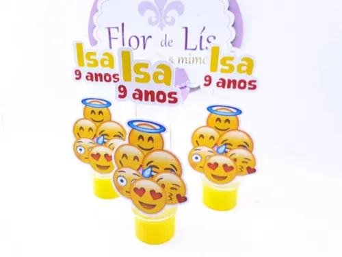 Tubete Personalizado Emoji