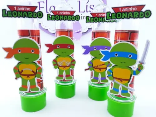 Tubete Personalizado Tartaruga Ninja