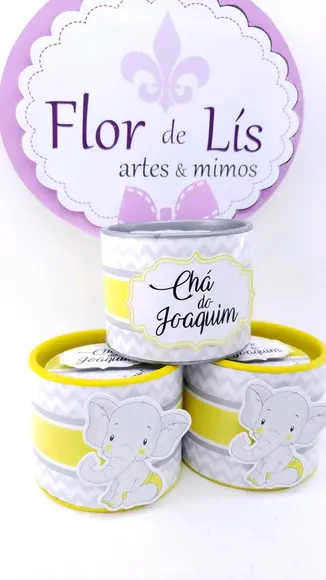 Tubolata Chá de Bebê Elefantinho Pequeno