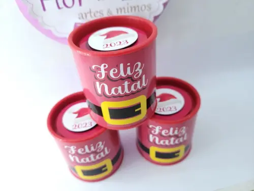 Tubolata de Natal Lembrancinha Personalizada Ano Novo