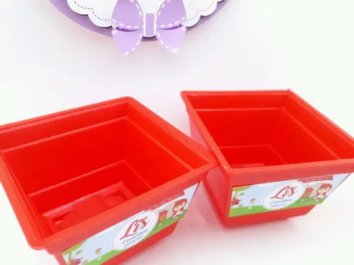 Vaso Floreira Chapeuzinho Vermelho