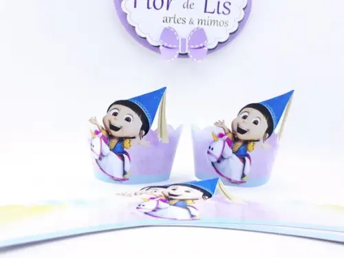Wrapper Mini (saia Cupcake) Agnes