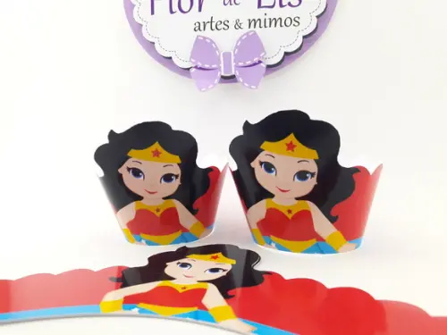 Wrapper Mini (saia Cupcake) Mulher Mar.