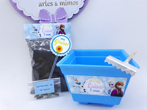 Kit Jardim Plantação Frozen