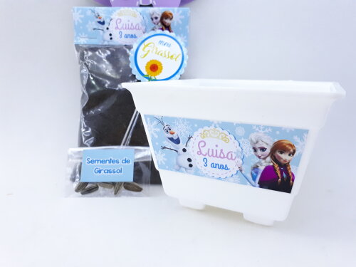 Kit Ecológico Jardinagem Frozen