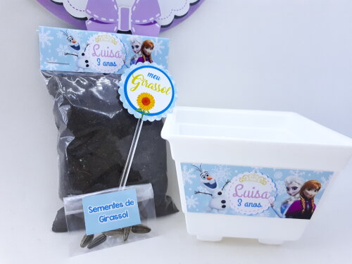 Kit Ecológico Jardinagem Frozen