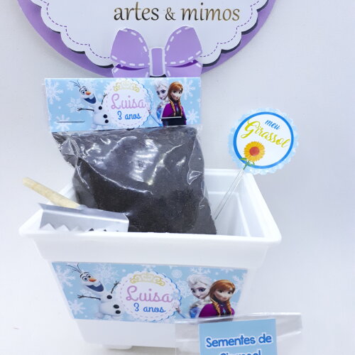 Kit Ecológico Jardinagem Frozen