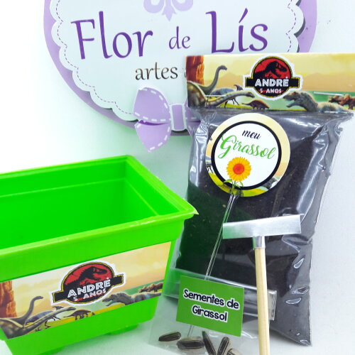 Kit Plantio Dinossauros