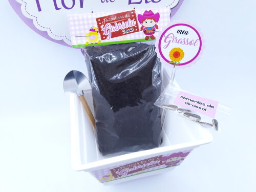 Kit Plantação Fazendinha Rosa Menina