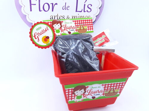 Kit Plantação Festa Picnic Cute