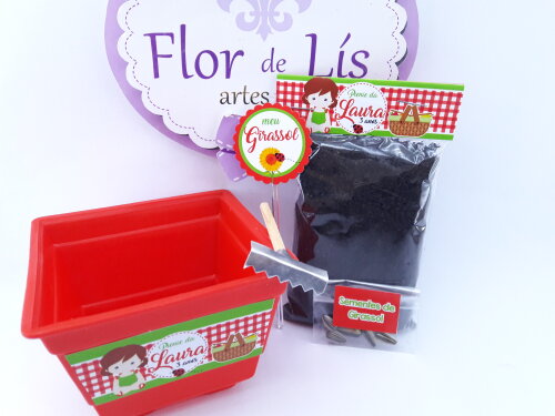 Kit Plantação Festa Picnic Cute