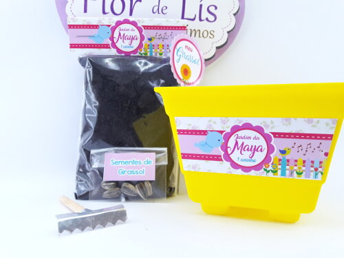Kit Plantação Jardim dos Passarinhos Lembrancinha
