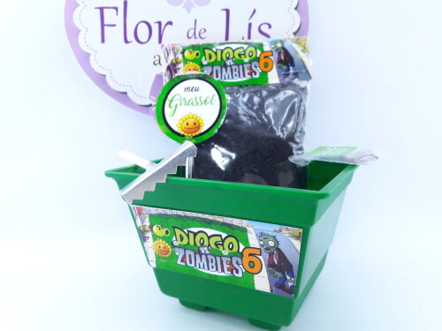 Kit Plantação Plants Vs Zombies