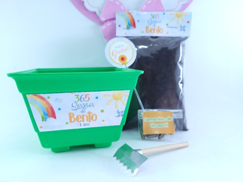 Kit Jardinagem 365 Sorrisos Primeira Volta ao Sol