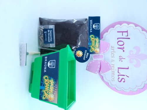 Kit Ecológico Plantação Brinde Logo Empresa