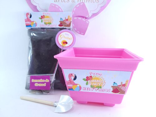 Kit Jardinagem Festa de Verão Lembrancinha
