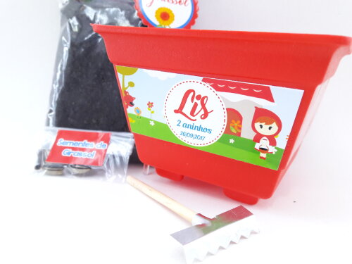 Kit Plantação Chapeuzinho Vermelho