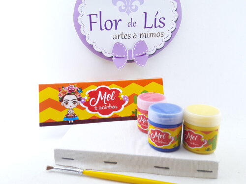 Kit Pintura Frida Kahlo
