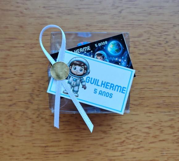 Lembrancinha Personalizada Quebra Cabeça Astronauta